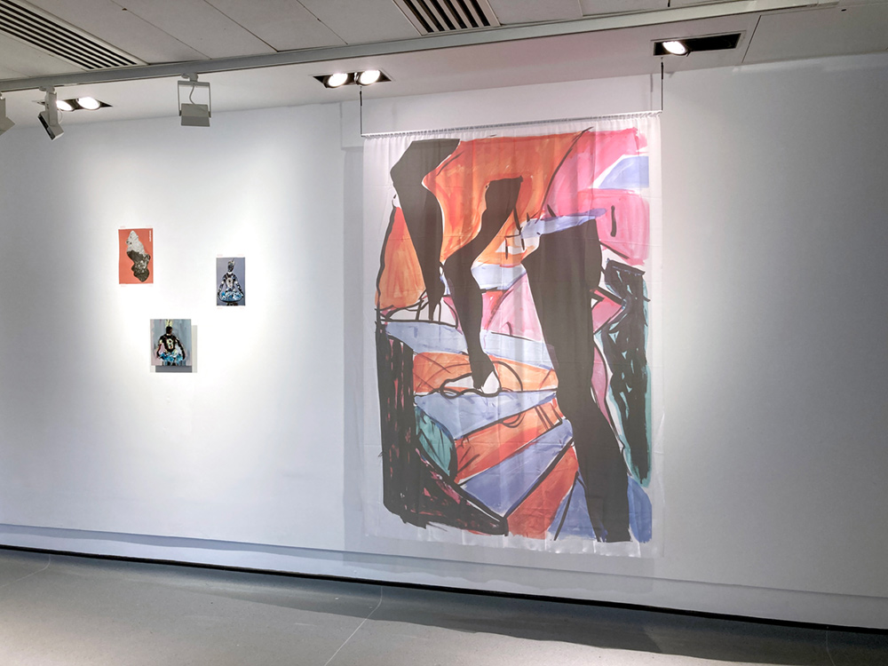 Fay Nicolson, Slung over the bones of a collage