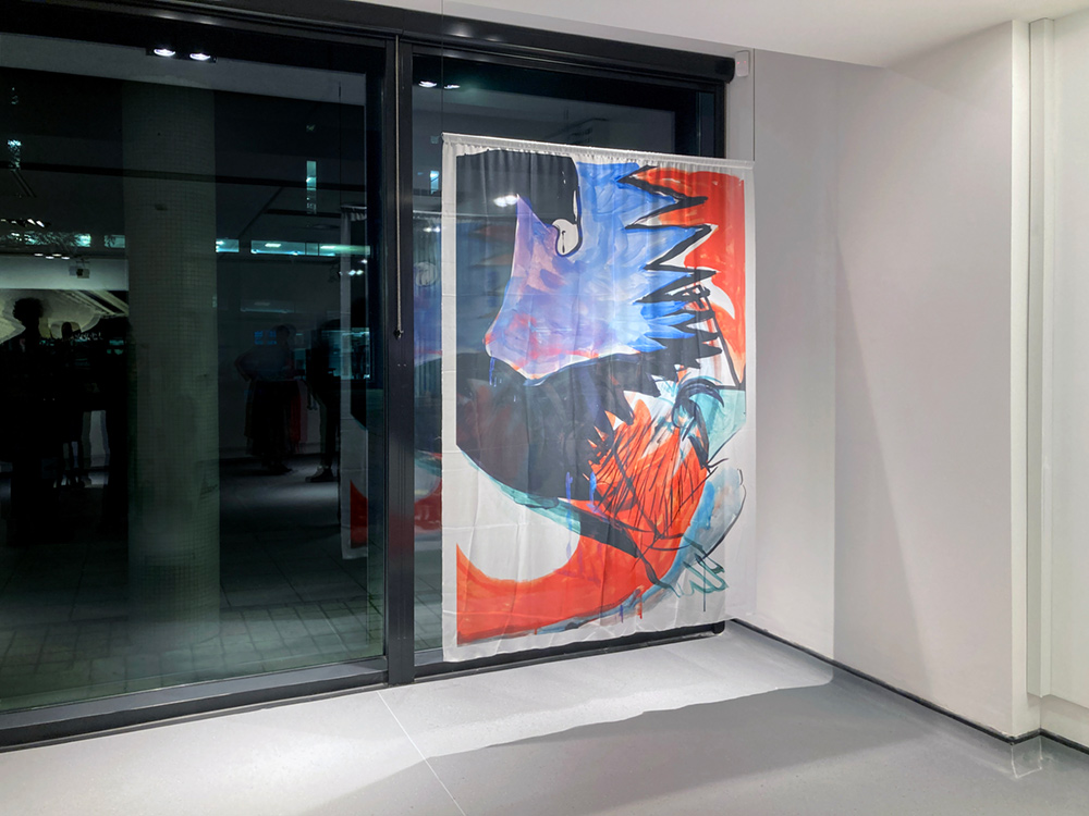 Fay Nicolson, Slung over the bones of a collage