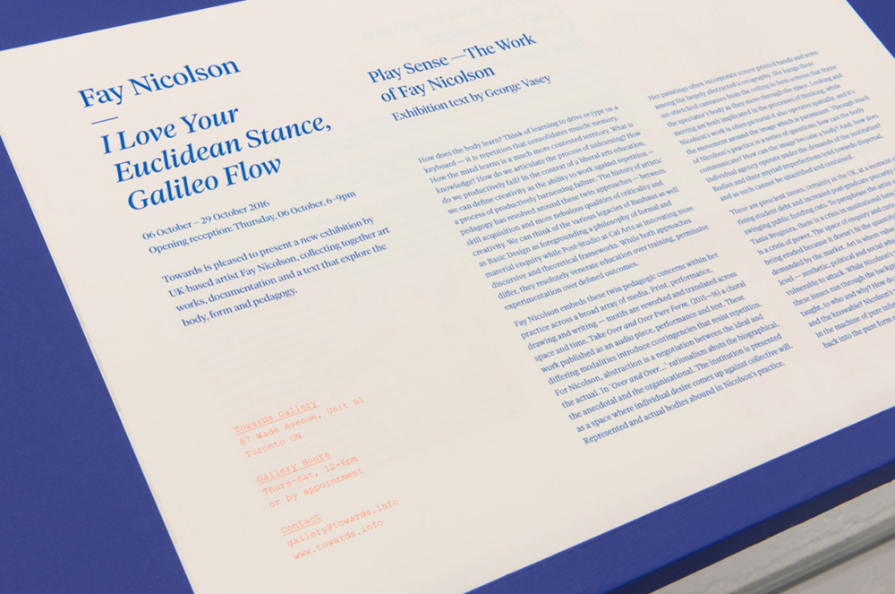 Fay Nicolson, Exquisite Collapse