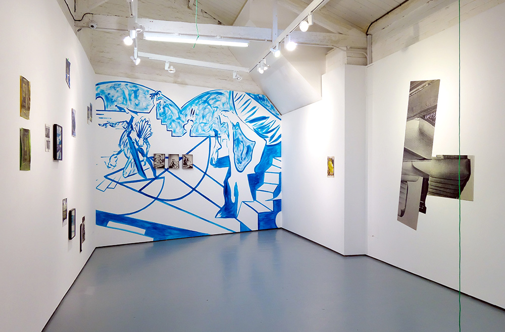 Fay Nicolson, Slung over the bones of a collage