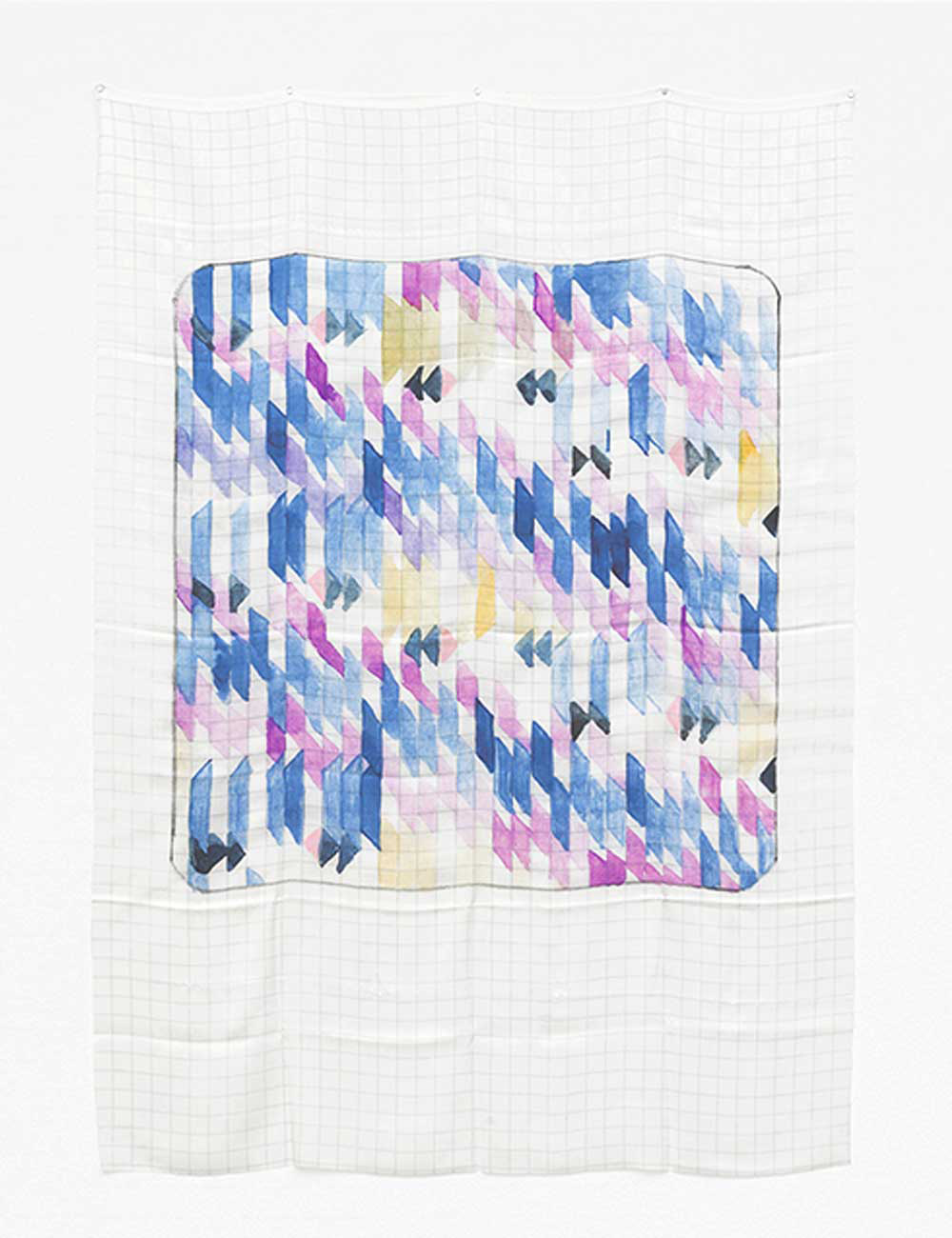 Fay Nicolson, We Exist! We have the Will! We are Producing! (Blue)